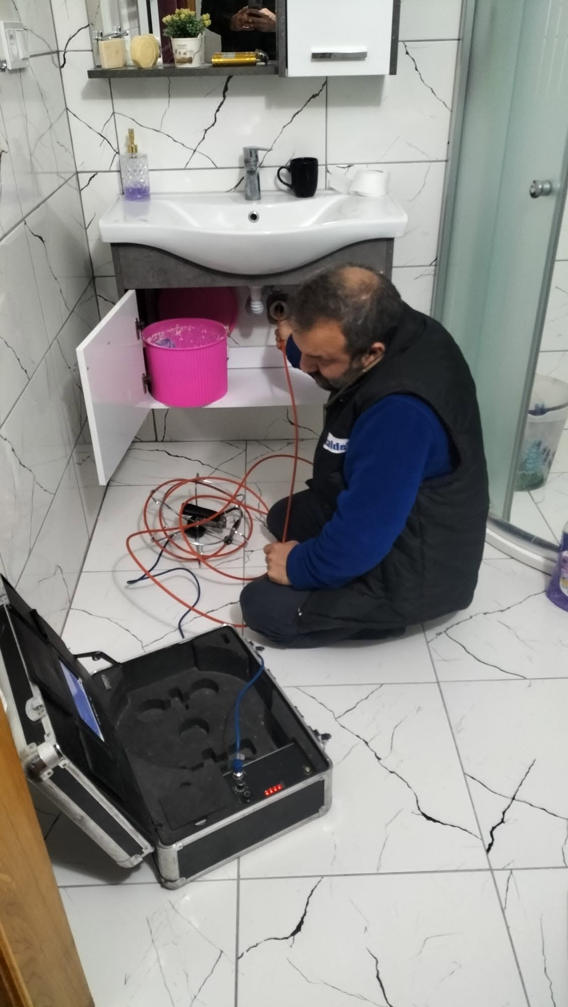 Gider açma ve tesisat çalışması 1